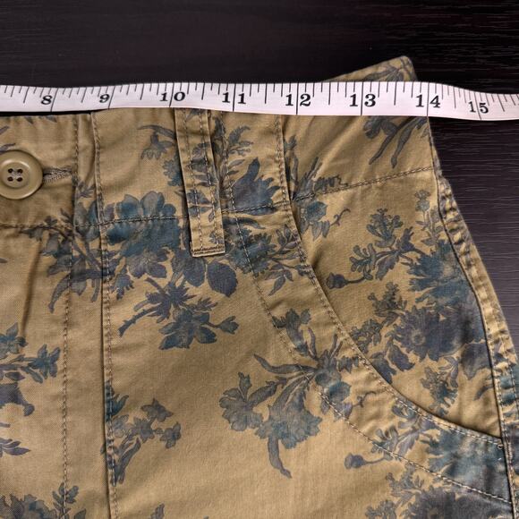 Sundance Pants Womens 2 Berenice Floral Everyday Straight Leg Boho Cottage NEW - Picture 9 of 12